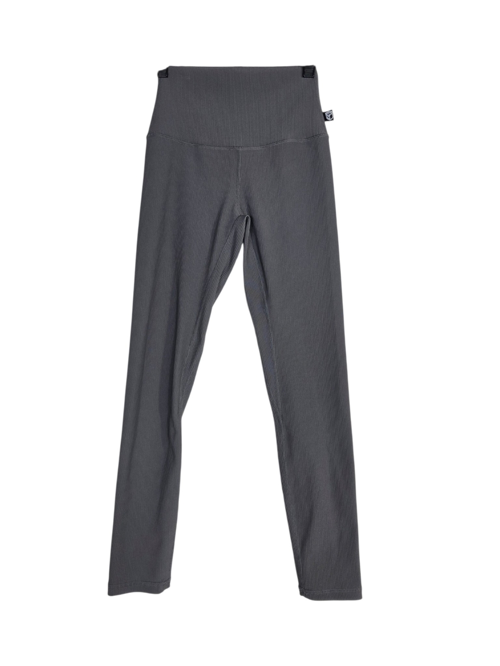 Born Primitive Ribbed High-Waist Gray Leggings